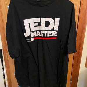 Black Men’s 3XL Jedi Master Star Wars T-Shirt